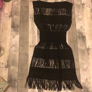 Callahan Crochet Fringe Dress